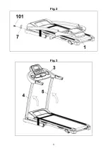 Preview for 3 page of BH FITNESS G6260 Instructions For Assembly And Use