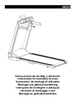 BH FITNESS G6320 Instructions For Assembly And Use preview