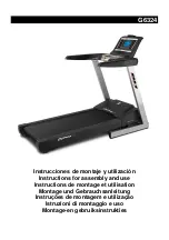 BH FITNESS G6324 Instructions For Assembly And Use preview