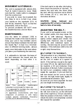 Preview for 17 page of BH FITNESS G6424TFT Instructions For Assembly And Use