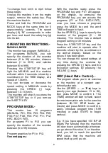 Preview for 9 page of BH FITNESS G6425 Manual