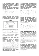 Preview for 7 page of BH FITNESS G6427TU Instructions For Assembly And Use