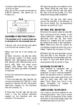 Preview for 16 page of BH FITNESS G6427TU Instructions For Assembly And Use