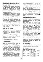 Preview for 8 page of BH FITNESS G6431 Manual