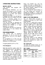 Preview for 9 page of BH FITNESS G6432 Manual