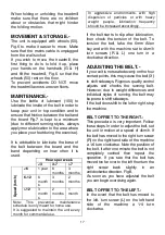 Preview for 17 page of BH FITNESS G6473 Instructions For Assembly And Use