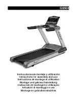 BH FITNESS G6508 Instructions For Assembly And Use preview