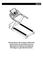 BH FITNESS G6511 Instructions For Assembly And Use preview