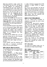 Preview for 11 page of BH FITNESS G6520FB Manual