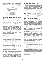 Preview for 15 page of BH FITNESS G6585 Instructions For Assembly And Use