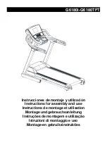 BH FITNESS G6586TFT Instructions For Assembly And Use preview
