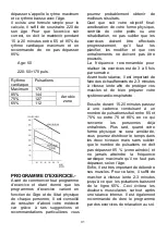 Preview for 31 page of BH FITNESS G6755 Instructions For Assembly And Use