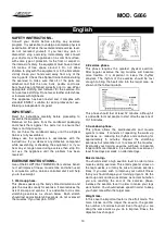 Preview for 10 page of BH FITNESS G866 Instructions For Assembly And Use