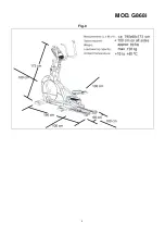 Предварительный просмотр 2 страницы BH FITNESS G868i Instructions For Assembly And Use