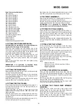 Предварительный просмотр 13 страницы BH FITNESS G868i Instructions For Assembly And Use