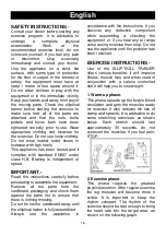 Preview for 16 page of BH FITNESS G875 Instructions For Assembly And Use