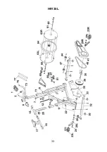 Предварительный просмотр 33 страницы BH FITNESS H9135L Instructions For Assembly And Use