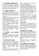 Preview for 11 page of BH FITNESS H9154N Instructions For Assembly And Use