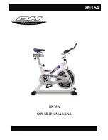 Preview for 1 page of BH FITNESS H915A Owner'S Manual