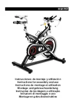 BH FITNESS H9175T5 Instructions For Assembly And Use preview