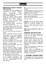 Preview for 9 page of BH FITNESS H9176 Instructions For Assembly And Use