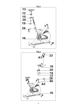 Предварительный просмотр 3 страницы BH FITNESS H9178FD Instructions For Assembly And Use