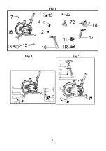 Preview for 2 page of BH FITNESS H9179 Instructions For Assembly And Use