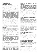 Preview for 10 page of BH FITNESS I.TFB H862I Instructions For Assembly And Use