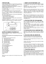 Предварительный просмотр 9 страницы BH FITNESS Inertia G688 Instructions For Assembly And Use