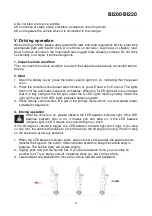 Preview for 22 page of BH FITNESS ION Rider BI200 Instructions For Assembly And Use