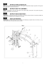 Предварительный просмотр 7 страницы BH FITNESS L485 Instructions For Assembly And Use