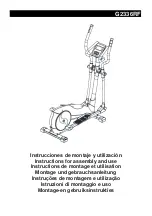 BH FITNESS Lightfit G2336RF Instructions For Assembly And Use preview