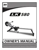 BH FITNESS LK 580 Owner'S Manual preview