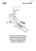 Preview for 1 page of BH FITNESS LK G815RBM Instructions For Assembly And Use