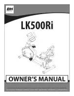 BH FITNESS LK500Ri Owner'S Manual preview