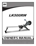 BH FITNESS LK500RW Owner'S Manual preview
