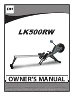 Preview for 1 page of BH FITNESS LK500RW Owner'S Manual