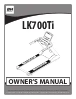 Preview for 1 page of BH FITNESS LK700Ti Owner'S Manual