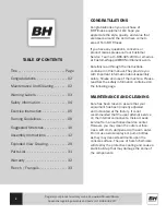 Preview for 2 page of BH FITNESS LK700X CORE Owner'S Manual