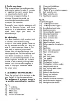 Preview for 30 page of BH FITNESS Nevada plus G119X Instructions For Assembly And Use