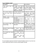 Preview for 23 page of BH FITNESS Nydo G6540 Instructions For Assembly And Use