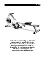 Предварительный просмотр 1 страницы BH FITNESS R-350 Instructions For Assembly And Use