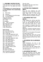 Preview for 11 page of BH FITNESS R320 Instructions For Assembly And Use