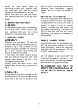 Preview for 12 page of BH FITNESS R320 Instructions For Assembly And Use