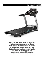 BH FITNESS RC12 TFT G6182TFT Instructions For Assembly And Use предпросмотр