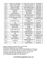 Preview for 64 page of BH FITNESS RC12 TFT G6182TFT Instructions For Assembly And Use