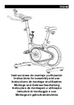 BH FITNESS RDX One H9140 Instructions For Assembly And Use preview