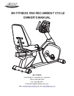 Preview for 1 page of BH FITNESS RS8 - Owner'S Manual