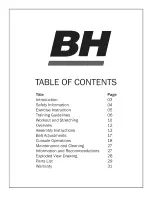 Preview for 2 page of BH FITNESS S5Ti Owner'S Manual