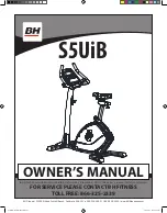 BH FITNESS S5UiB Owner'S Manual preview